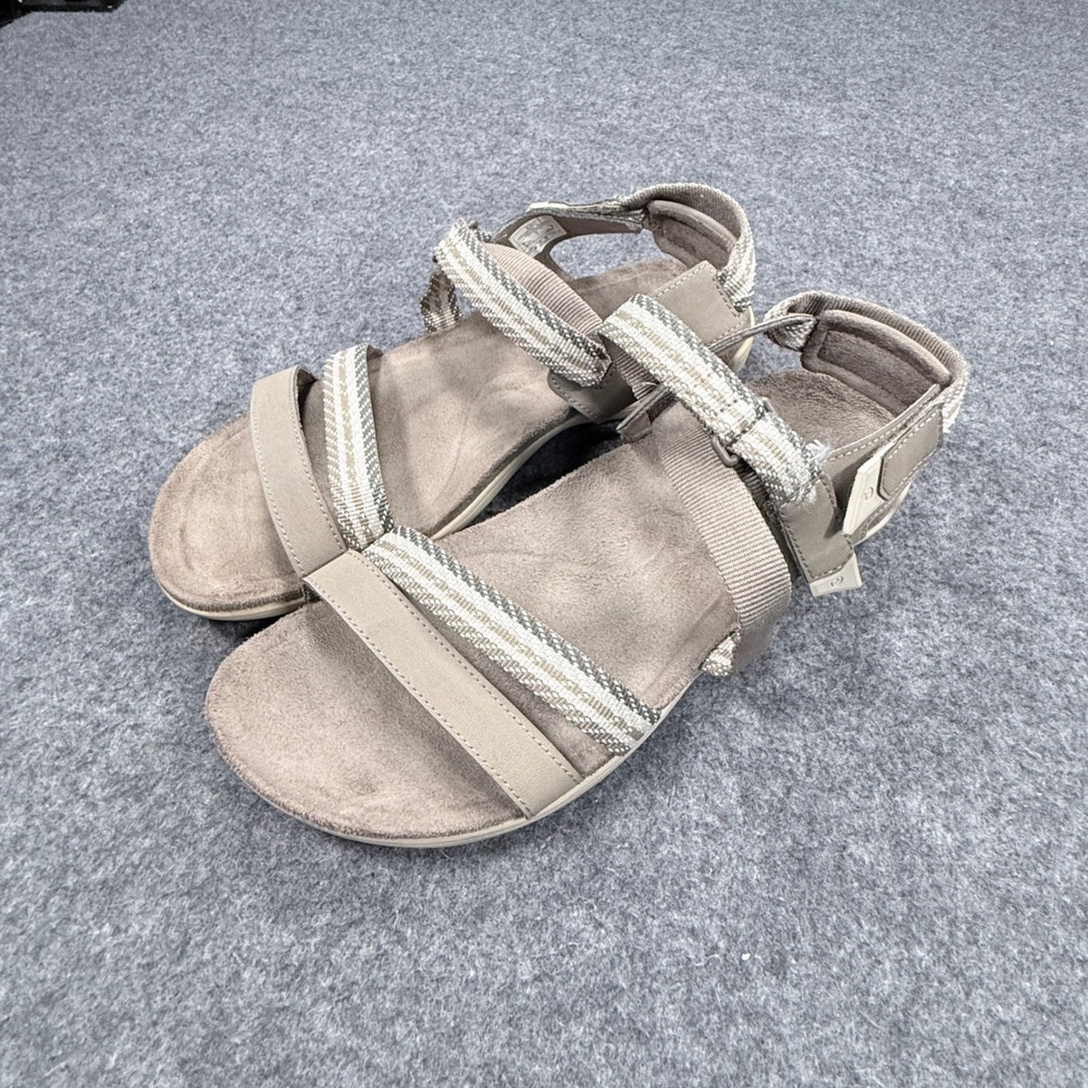 Merrell District Mendi Backstrap Sandals Womens 6 Brindle J97304 Brown Tan
